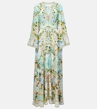 Maxikleid aus Seide | Camilla