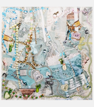 Foulard imprimé en soie | Acne Studios