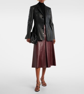 Leather blazer | Fforme