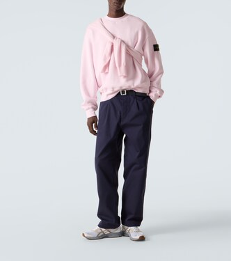 Compass cotton jersey sweatshirt | Stone Island