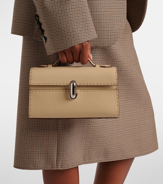 Symmetry leather tote bag | Savette