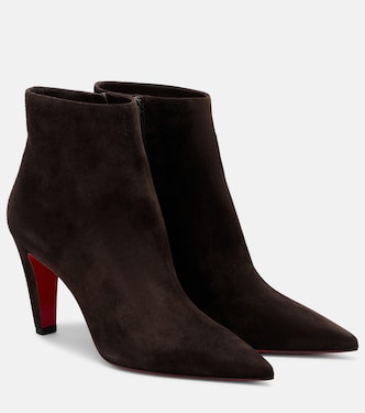 Bottines Vibella 85 en daim | Christian Louboutin