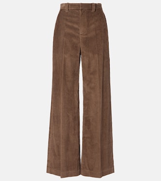 Pantalones anchos Monili de pana | Brunello Cucinelli
