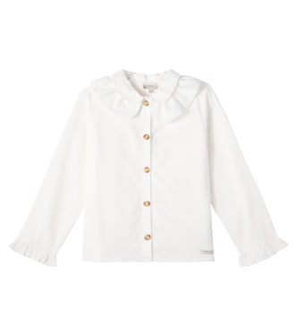 Blusa Nien de algodón con volantes | Donsje
