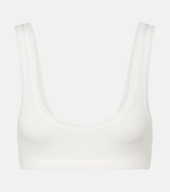 Lillian cotton-blend bralette | Calvin Klein