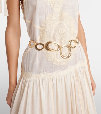 Alight gold-plated chain belt | Zimmermann