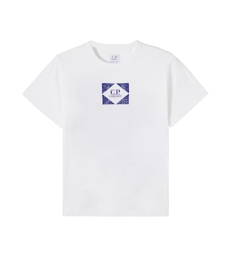 Logo cotton jersey T-shirt | C.P. Company Kids