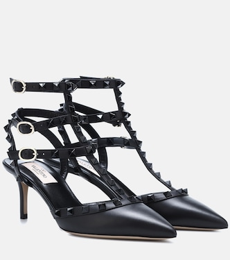 Salones Rockstud de piel | Valentino Garavani