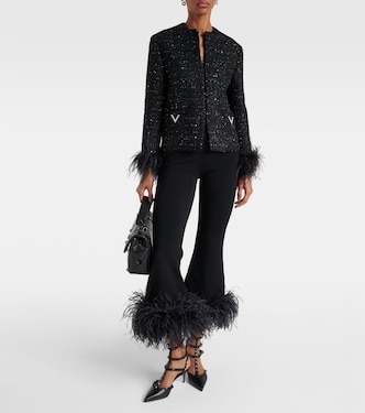 Pumps slingback Rockstud in pelle | Valentino Garavani