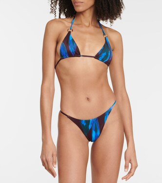 Printed bikini bottoms | Louisa Ballou