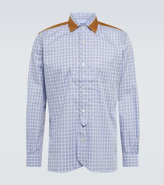 Camicia Patchwork in cotone e nylon | Junya Watanabe
