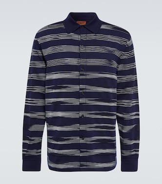 Camicia in misto cotone a righe | Missoni