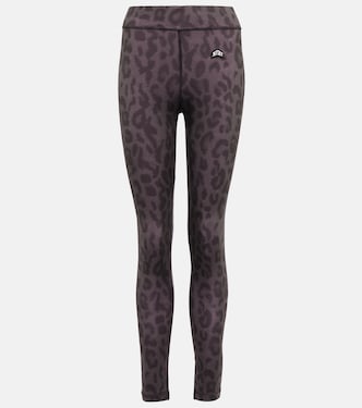 Legging de ski à motif léopard | Jet Set