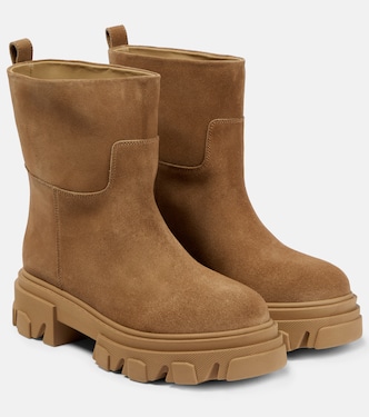 Gia 23 suede boots | Gia Borghini