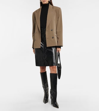 Gonna midi Scallop in pelle | Citizens of Humanity