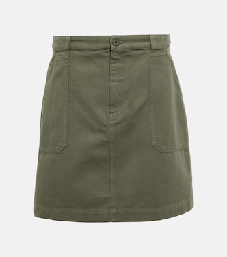 Lea cotton twill miniskirt | A.P.C.