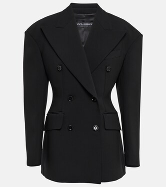 Wool-blend crêpe blazer | Dolce&Gabbana