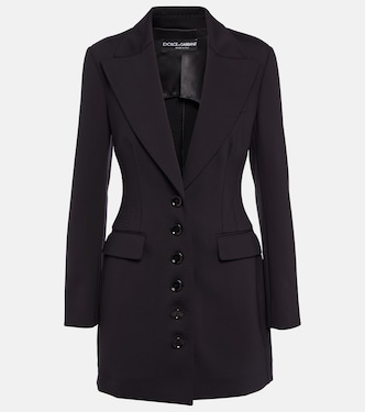 x Kim - Blazer lungo Turlington | Dolce&Gabbana