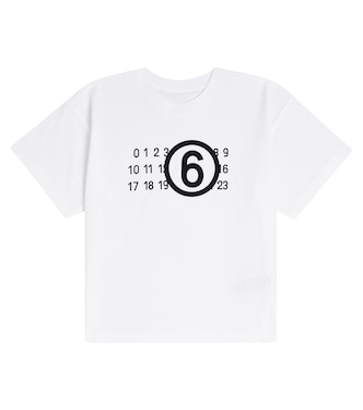 Camiseta de algodón con logo | MM6 Maison Margiela Kids