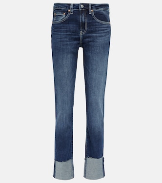 Jeans slim Girlfriend de tiro medio | AG Jeans