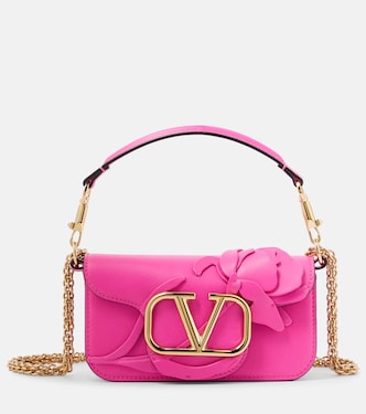 Schultertasche Locò Small aus Leder | Valentino Garavani