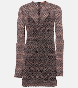 Vestido corto de lamé | Missoni