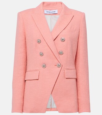 Blazer doppiopetto Miller in cotone | Veronica Beard