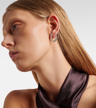 Boucles d'oreilles en or blanc 18 ct et diamants | Bucherer Fine Jewellery