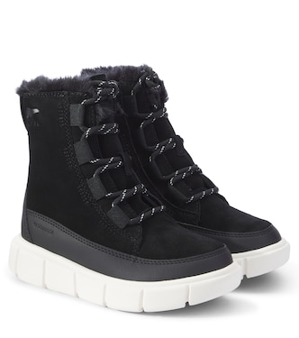 Stivaletti Sorel Explorer III Lace in suede | Sorel Kids