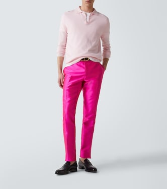 Pantalones slim de tiro medio | Tom Ford