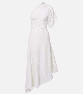Midikleid Asym Ray aus Schurwolle | Alaïa