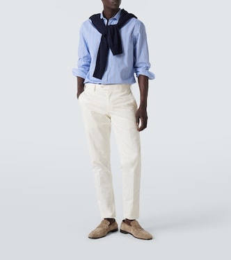 Camicia in popeline di cotone a righe | Lardini