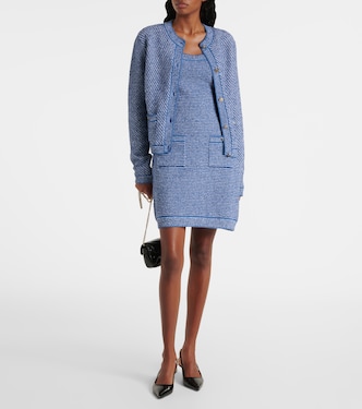 Abito corto in misto cotone | Gucci