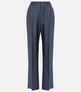 Gerade Hose Aile Fox aus Wolle und Mohair | Blazé Milano
