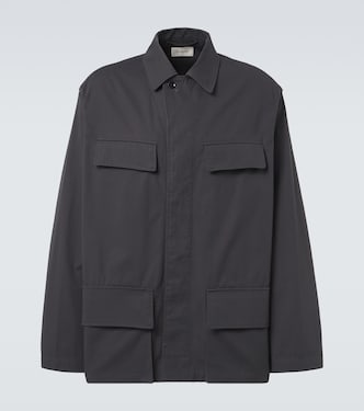 Cotton twill overshirt | Lemaire