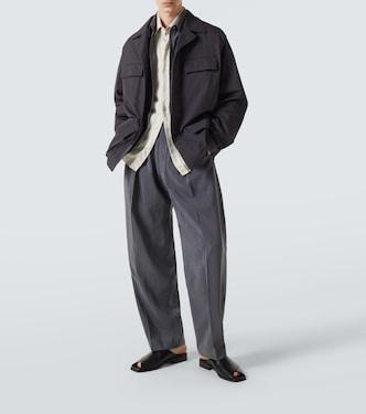 Hemdjacke aus Baumwoll-Twill | Lemaire
