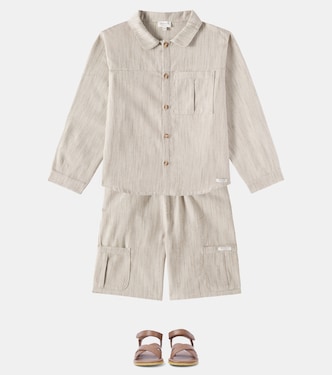 Camicia Pieter in cotone a righe | Donsje