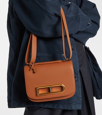 Lingot Small leather crossbody bag | Delvaux