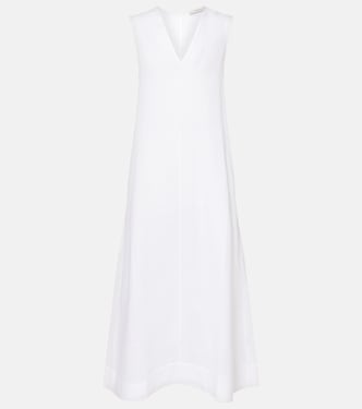 Midikleid Nisha aus Leinen | Asceno
