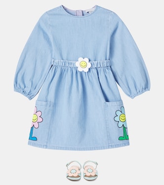 Floral chambray dress | Stella McCartney Kids