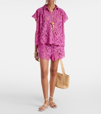Shorts in cotone a vita alta | Farm Rio