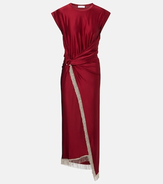 Midikleid aus Satin  | Rabanne