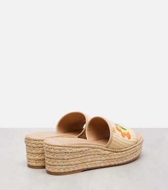 Sandalias Bribri 65 de rafia | Valentino Garavani
