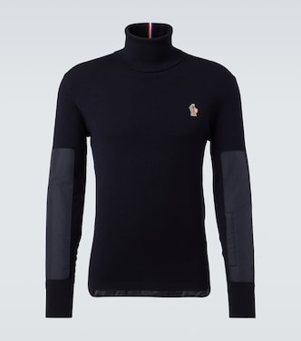 Aprés Ski wool-blend ski top | Moncler Grenoble