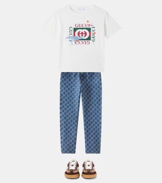 x Euan Roberts cotton jersey T-shirt | Gucci Kids
