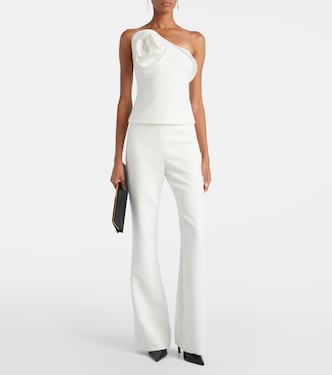 High-rise flared pants | Roland Mouret