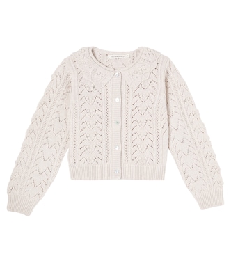 Cardigan Lila aus Baumwolle | The New Society