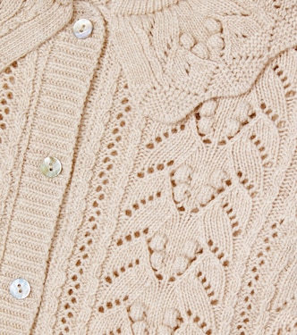 Lila ruffled cotton blouse | The New Society