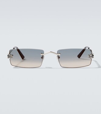 Panthère De Cartier rectangular sunglasses | Cartier Eyewear Collection