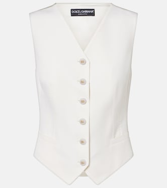 Wool and silk-blend vest | Dolce&Gabbana